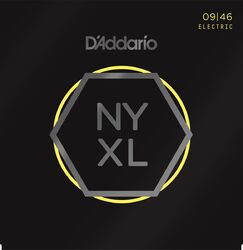 Cuerdas guitarra eléctrica D'addario NYXL0946 Nickel Electric Guitar 09-46 - Juego de cuerdas