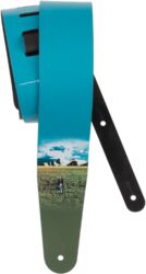 Correa D'addario John Lennon Mind Games Printed Leather Guitar Strap