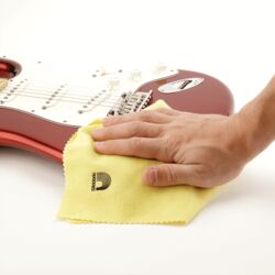 Care & cleaning guitarra D'addario UNTREATED POLISH CLOTH