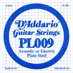 Cuerdas guitarra eléctrica D'addario XL Nickel Single PL009 - Cuerdas por unidades