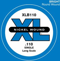 Cuerdas para bajo eléctrico D'addario XLB110 Bass (1) XL Nickel Wound 110 Long Scale - Cuerdas por unidades