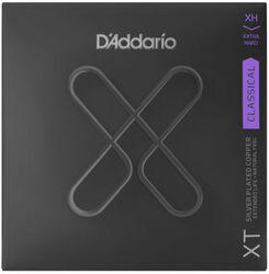 Cuerdas guitarra clásica nylon D'addario XTC44 Classical Guitar 6-String Set Silver Plated Copper 29-47 - Juego de cuerdas
