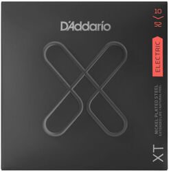 Cuerdas guitarra eléctrica D'addario XTE1052 Electric Guitar 6-String Set Nickel Plated Steel 10-52 - Juego de cuerdas