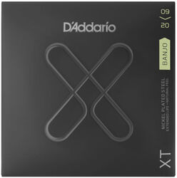 Cuerdas banjo D'addario XTJ0920 5-String Banjo Nickel Plated Steel 09-20 - Juego de cuerdas