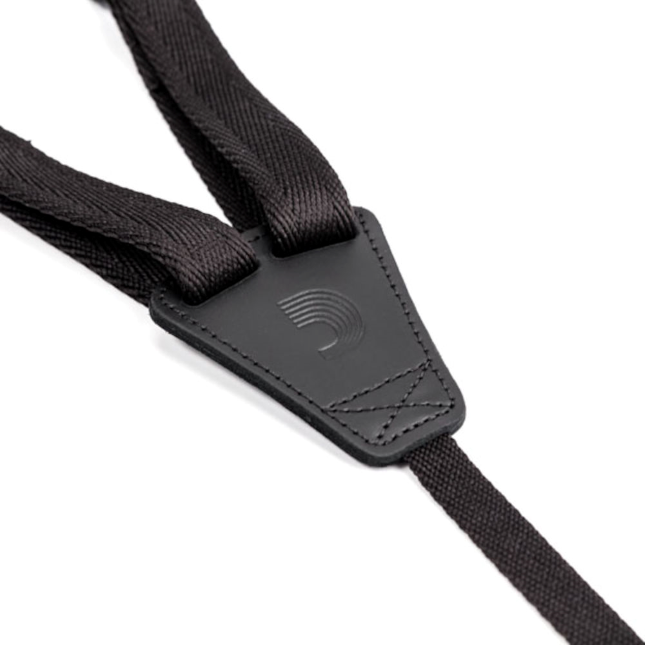 D'addario Eco-comfort Ukulele Strap Black - Accesorios para Otros instrumentos de cuerda - Variation 4