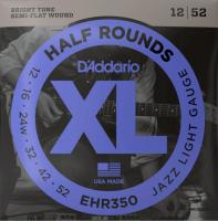 EHR350 Half Round Jazz Electric Guitar Strings 12-52 - juego de cuerdas