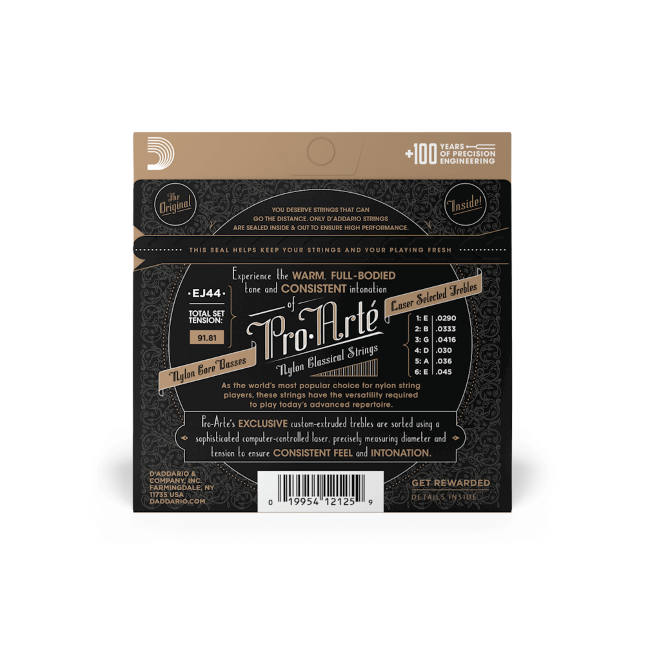 D'addario Ej44 Pro-artÉ Nylon, Extra Hard Tension - Cuerdas guitarra clásica nylon - Variation 1