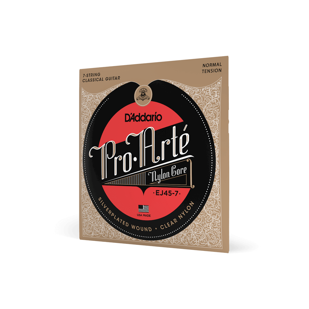 D'addario Ej45-7 7 String Nylon Classic - Cuerdas guitarra clásica nylon - Variation 2
