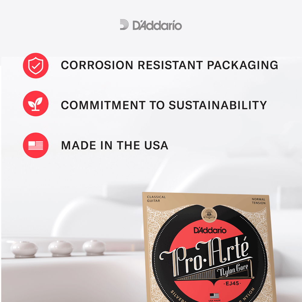 D'addario Ej45-7 7 String Nylon Classic - Cuerdas guitarra clásica nylon - Variation 5