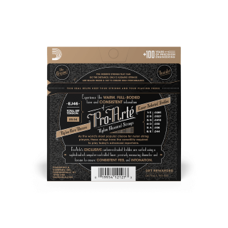 D'addario Jeu De 6 Cordes Ej46 Pro Arte Classical Nylon Core - Hard Tension - Cuerdas guitarra clásica nylon - Variation 1