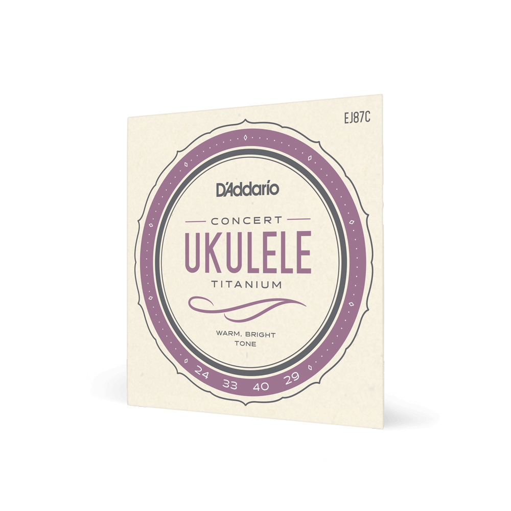 D'addario Ej87c UkulÉlÉ Concert (4)  Pro-artÉ Titanium 024-029 - Cuerdas ukulele - Variation 1