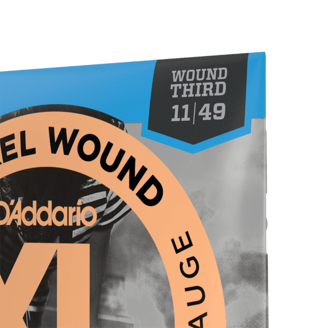 D'addario Jeu De 6 Cordes Exl115w Nickel Round Wound Medium 11-49 - Cuerdas guitarra eléctrica - Variation 1