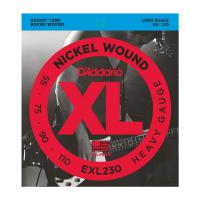 EXL230 Nickel Wound Electric Bass 55-110 - juego de 4 cuerdas