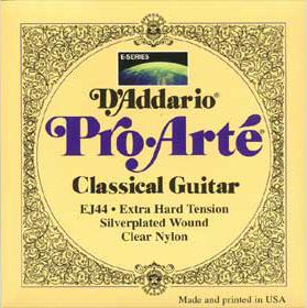 D'addario Jeu De 6 Cordes Ej44 Pro Arte  Classical Nylon Core - Hard Tension - Cuerdas guitarra clásica nylon - Variation 1