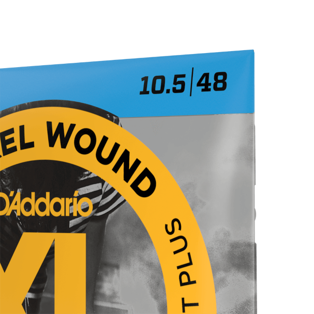 D'addario Guit. Elec. 6c Nickel Round Wound Regular Light Plus 10.5-48 Exl110+ - Cuerdas guitarra eléctrica - Variation 1