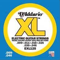 D'addario Jeu De 6 Cordes Exl125 Nickel Round Wound Sltrb 9-46 - Cuerdas guitarra eléctrica - Variation 1