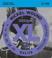 EXL115 Nickel Wound Medium 11-49 - juego de cuerdas