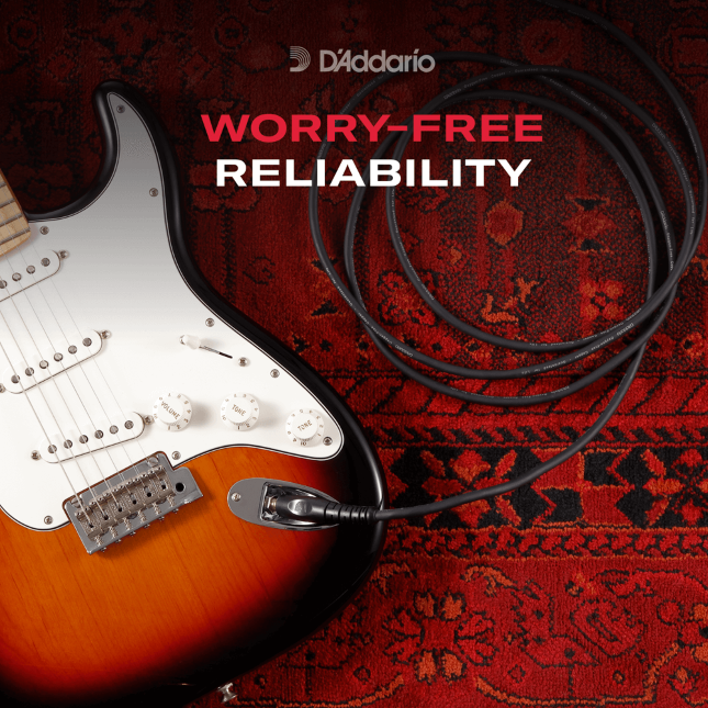 D'addario Instrument Gra10 Custom Gold Coude Droit 3m - Cable - Variation 1