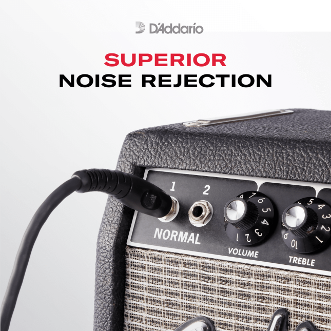 D'addario Instrument Gra10 Custom Gold Coude Droit 3m - Cable - Variation 4