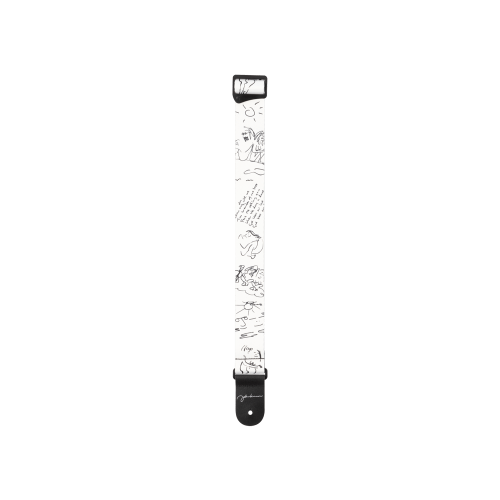 D'addario 50jl02 John Lennon Art Series Polyester Strap - John & Yoko - Correa - Variation 2