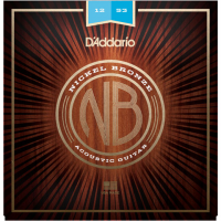 NB1253 Acoustic Nickel Bronze Set 12-53 - juego de cuerdas