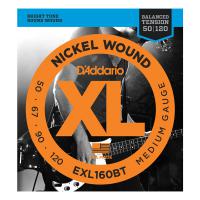 EXL160BT Nickel Wound Electric Bass 50-120 - juego de 4 cuerdas