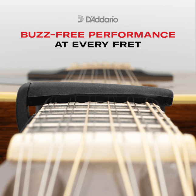 D'addario Ns Ned Steinberger Cp04 Guit. Classique Black - Cejilla - Variation 3