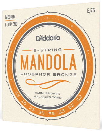D'addario Phosphor Bronze Mandola 15-52 - Cuerdas mandolina - Variation 1