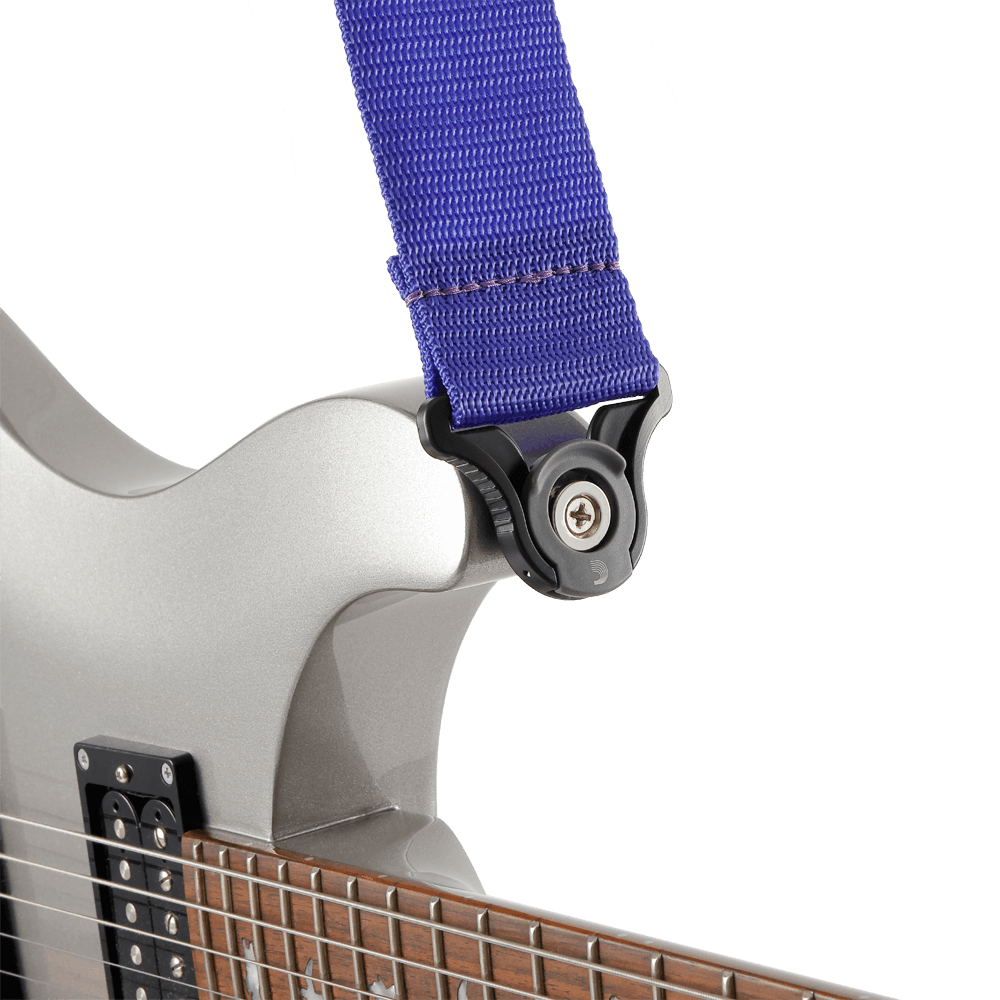 D'addario Sangle Auto Lock Pour Guitare, Mauve - Correa - Variation 3