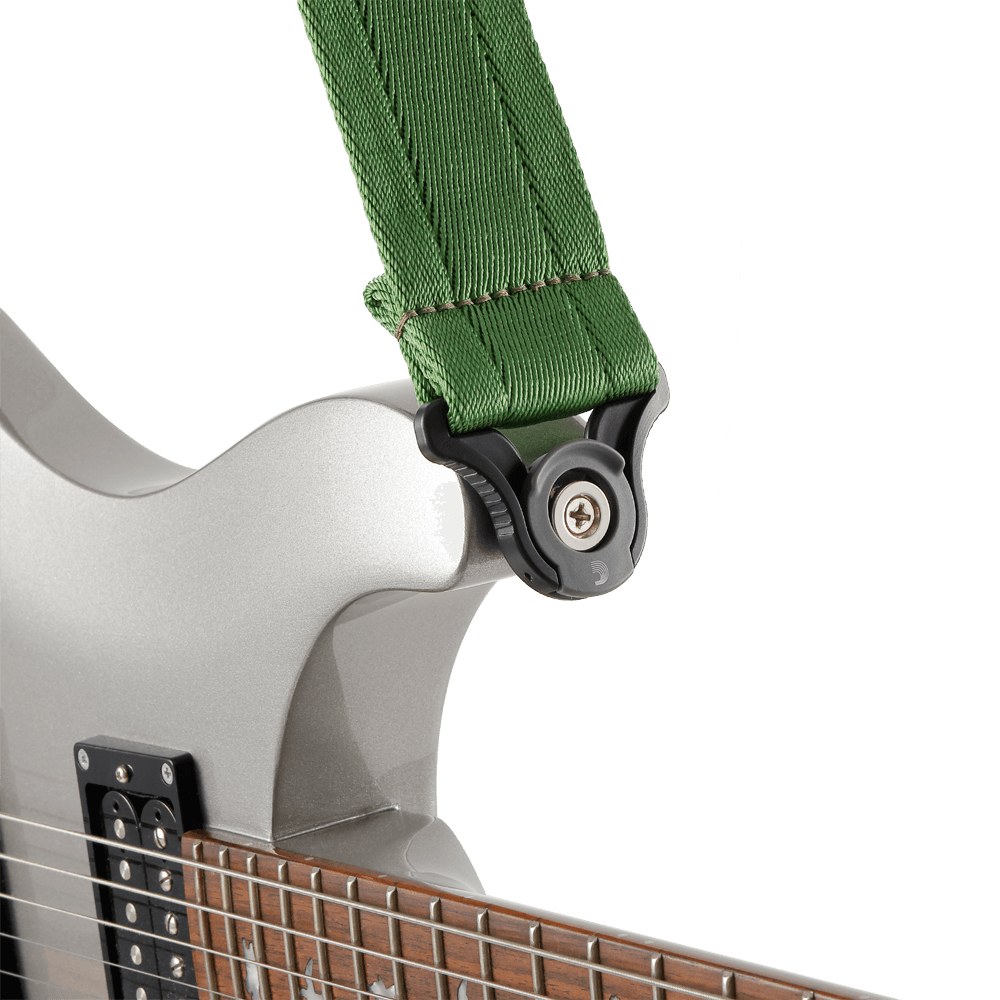 D'addario Sangle Auto Lock Pour Guitare, Verdant - Correa - Variation 3