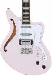 Guitarra eléctrica semi caja D'angelico Premier Bedford SH - Shell pink