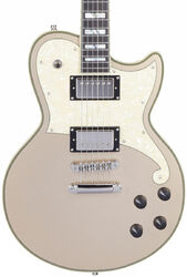 Guitarra eléctrica de corte único. D'angelico Deluxe Atlantic - Desert gold
