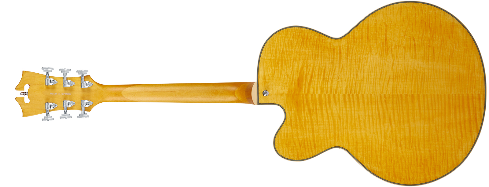 D'angelico Premier Exl1 1h Ht Ova - Satin Honey Blonde - Guitarra elécrica Jazz cuerpo acústico - Variation 1