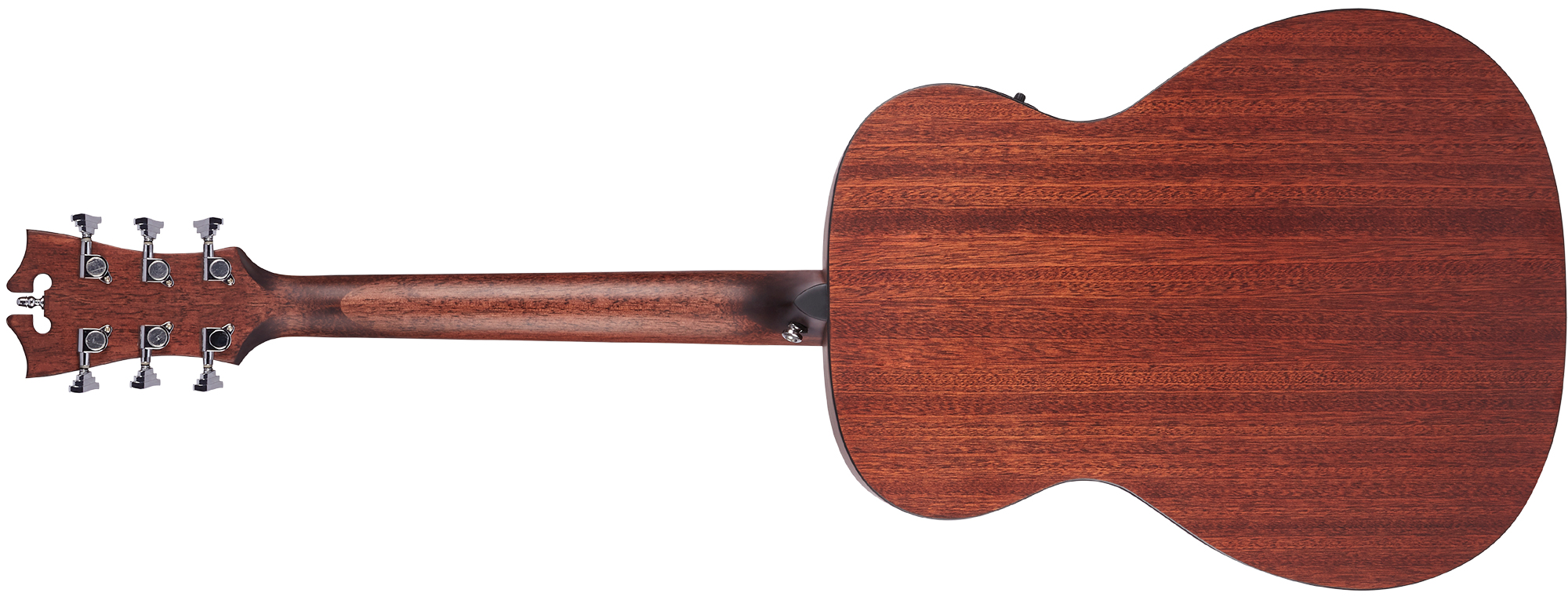 D'angelico Tammany Ls Premier Om Tout Acajou Mer Rw - Natural Mahogany Satin - Guitarra folk - Variation 1