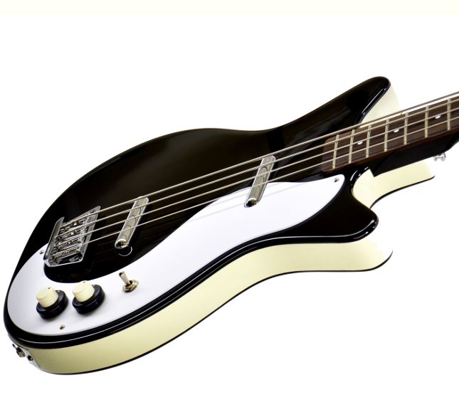 Danelectro '59 Dc Longscale - 4c Ss - Black - Bajo eléctrico de cuerpo sólido - Variation 1