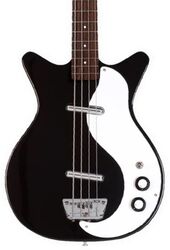 Bajo eléctrico de cuerpo sólido Danelectro '59 DC Long Scale - Black