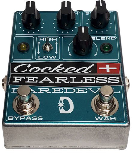Daredevil Pedals Cocked & Fearless Fixed Wah / Distortion - Pedal overdrive / distorsión / fuzz - Variation 1