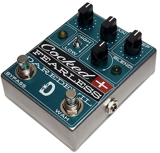 Daredevil Pedals Cocked & Fearless Fixed Wah / Distortion - Pedal overdrive / distorsión / fuzz - Variation 2
