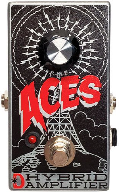 Daredevil Pedals Aces Hybrid Amplifier Fuzz Disto - Pedal de volumen / booster / expresión - Main picture