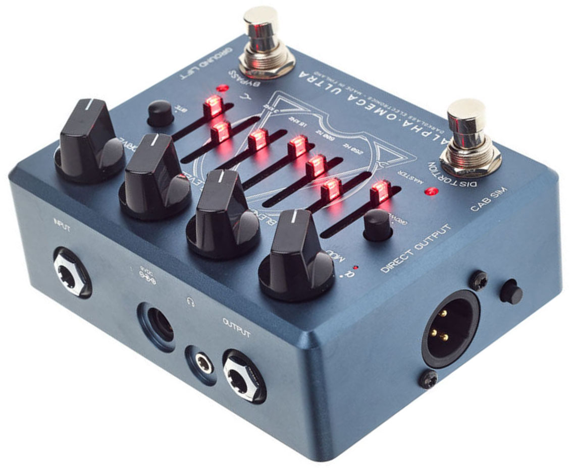 Darkglass Alpha Omega Ultra V2 Aux-in Bass Preamp - Pedal overdrive / distorsión / fuzz - Variation 2