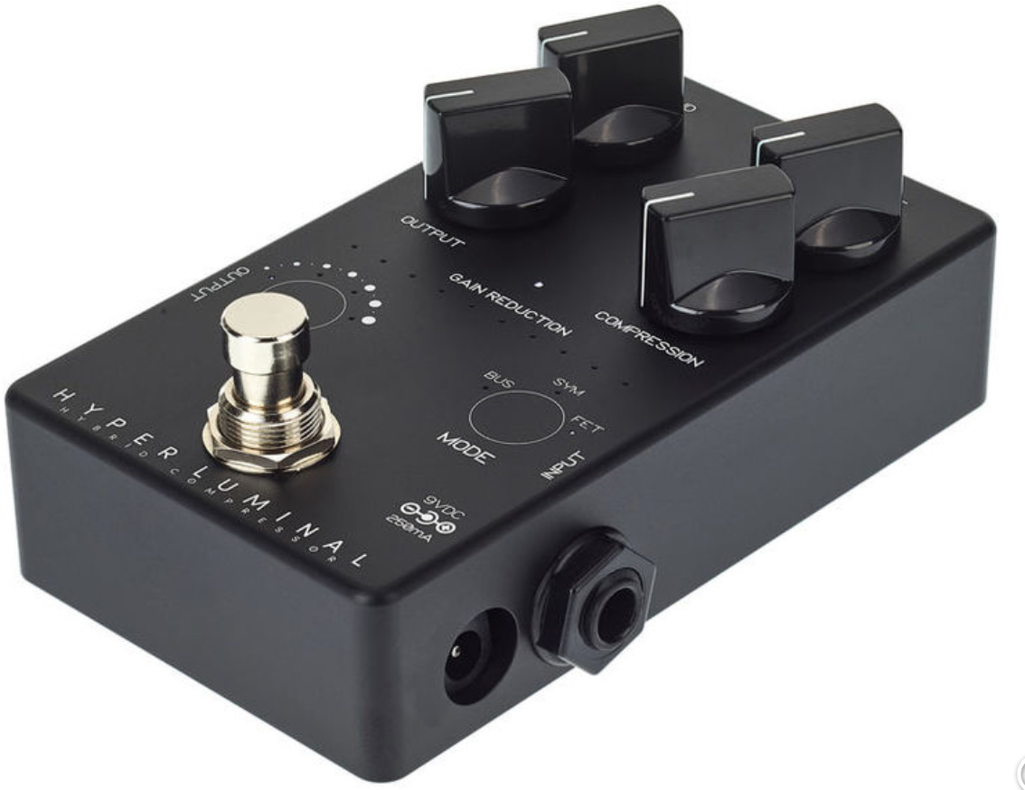 Darkglass Hyper Luminal Hybrid Compressor Ltd Black - Pedal compresor / sustain / noise gate - Variation 1