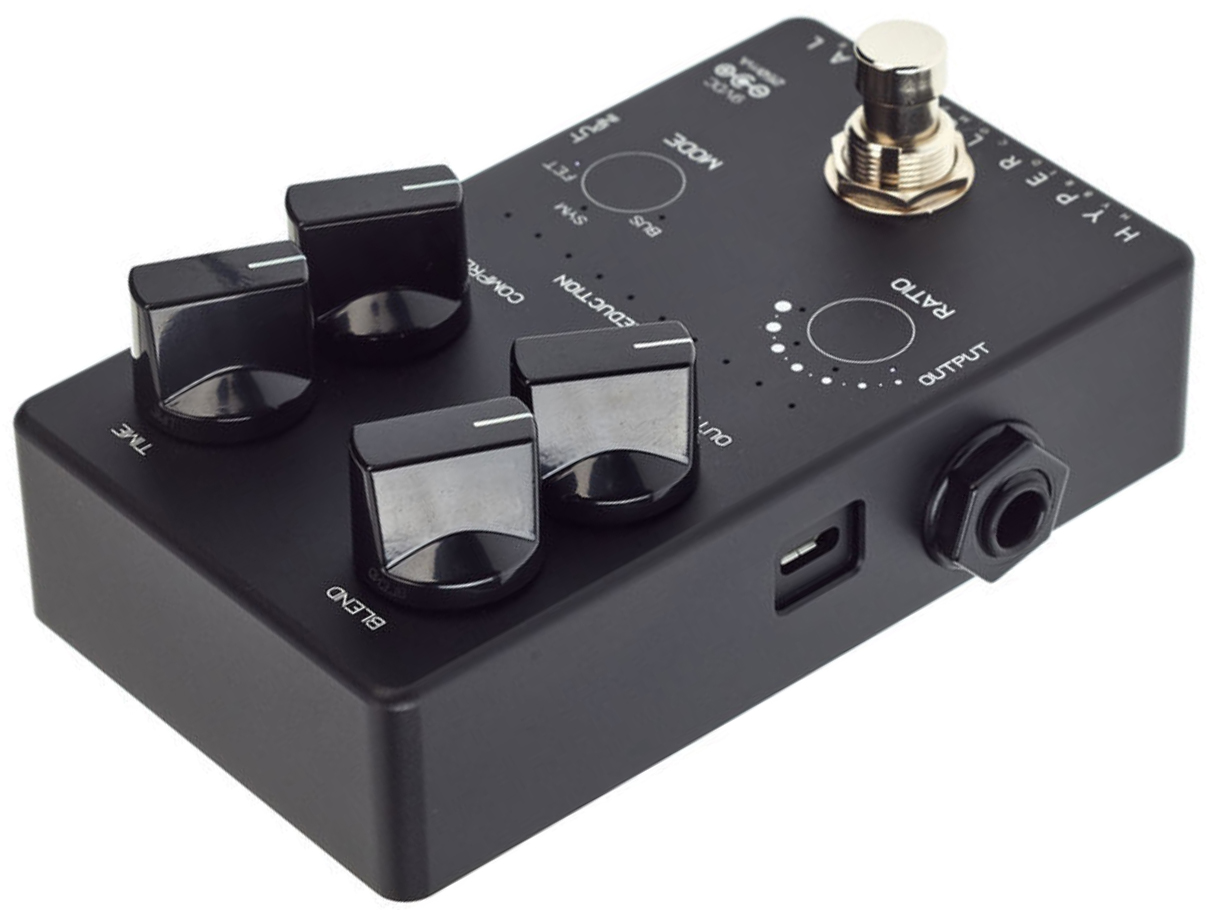 Darkglass Hyper Luminal Hybrid Compressor Ltd Black - Pedal compresor / sustain / noise gate - Variation 2