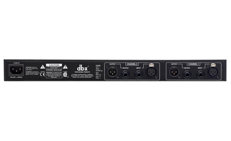 Dbx 215s - Equalizador / channel strip - Variation 1
