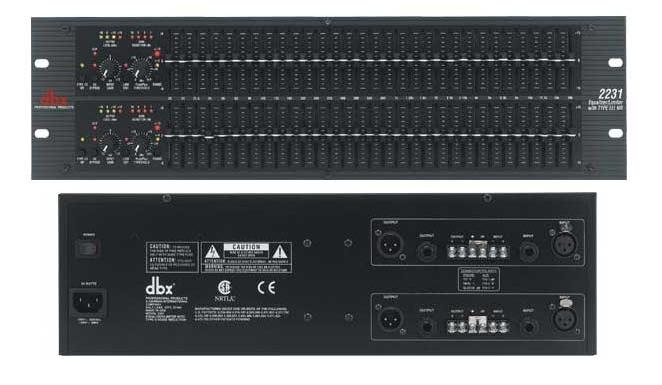 Dbx 2231 Egaliseur Graphique 2 X 31 Bandes - Equalizador / channel strip - Variation 1