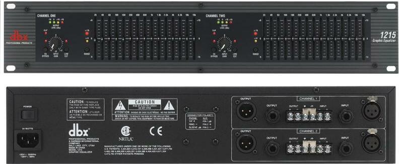 Dbx 1215 - Equalizador / channel strip - Main picture