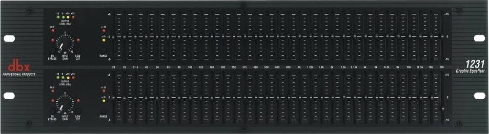 Dbx 1231 Egaliseur Graphique 2 X 31 Bandes - Equalizador / channel strip - Main picture