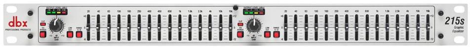 Equalizador / channel strip Dbx 215s