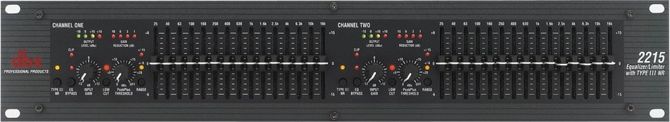 Dbx 2215 - Equalizador / channel strip - Main picture