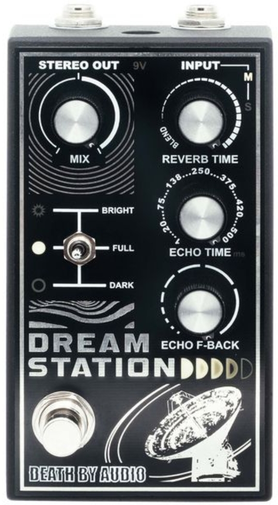 Death By Audio Dream Station Reverb / Delay - Pedal de reverb / delay / eco - Main picture