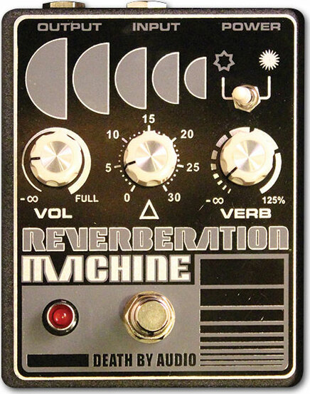 Death By Audio Reverberation Machine - Pedal de reverb / delay / eco - Main picture